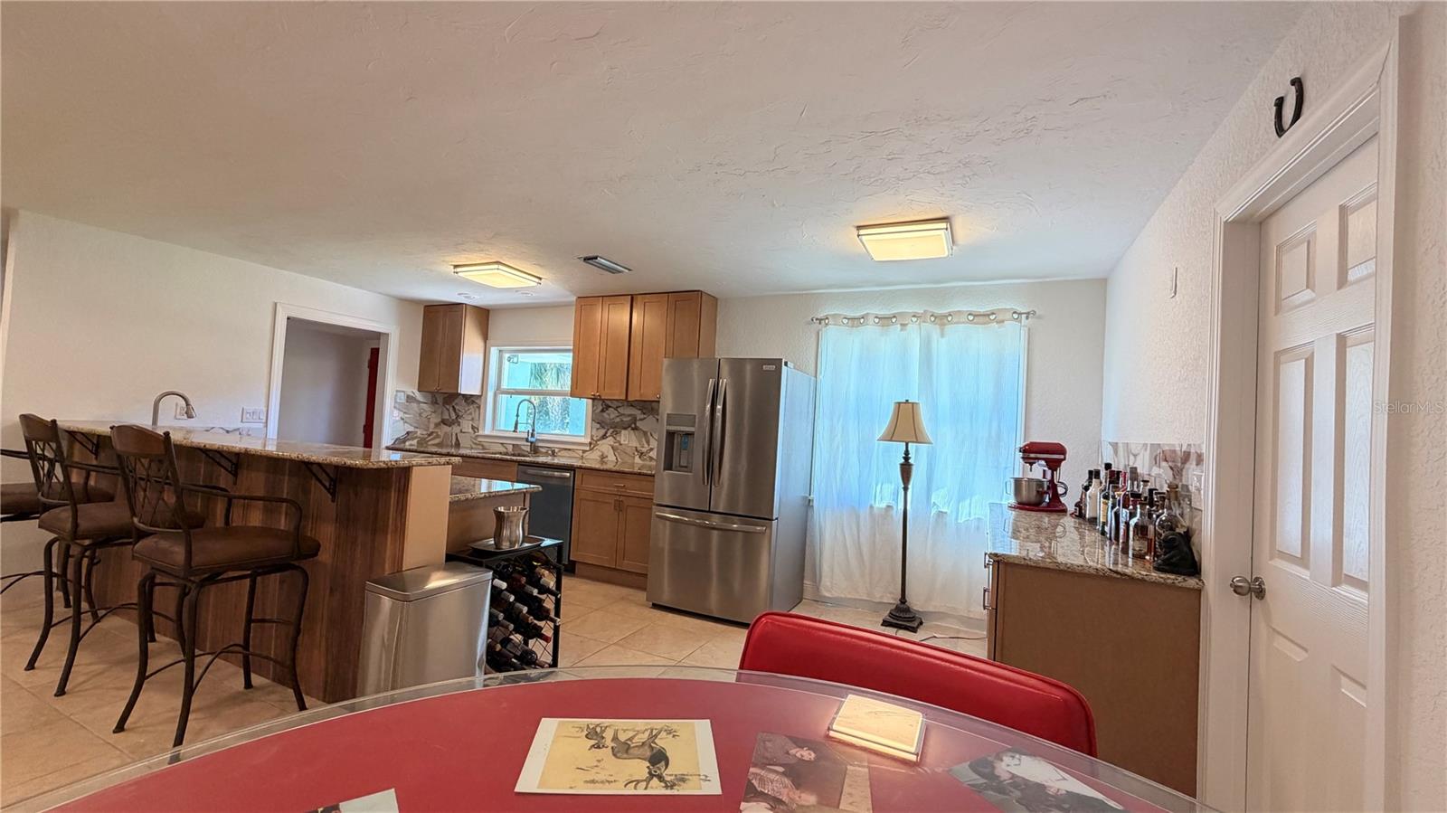 Dining Area overlooking the kitchen