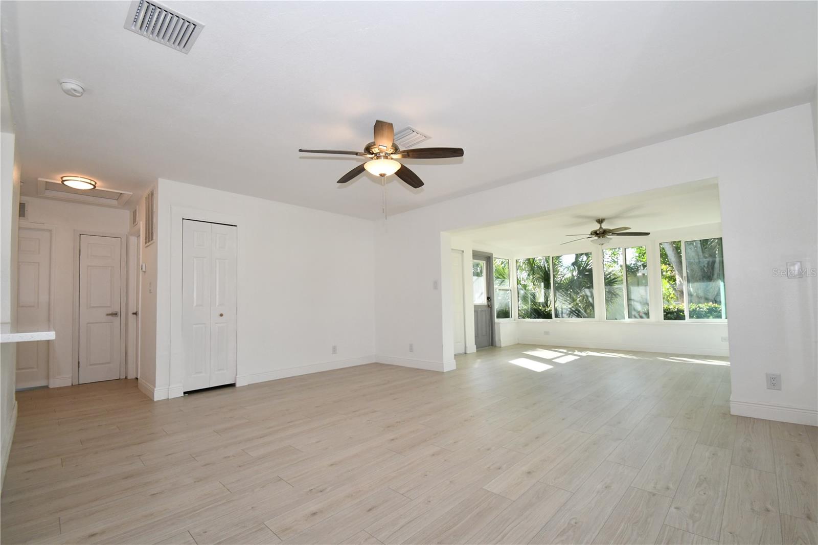 Great room with lots of natural light