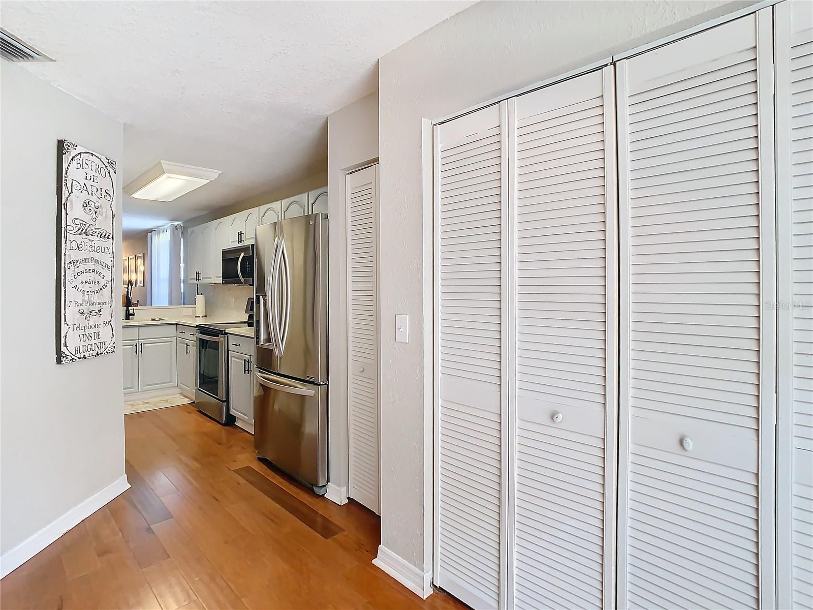 Kitchen Laundry Closet