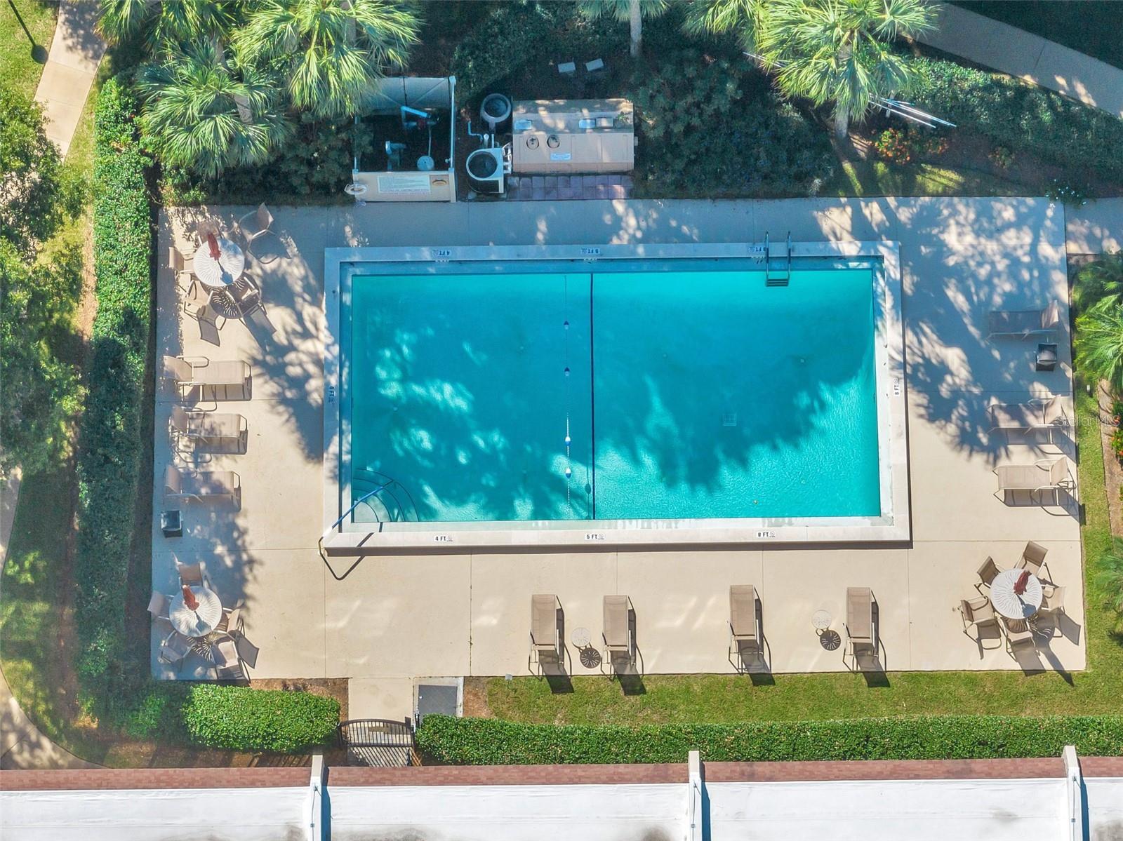 Only Club 3 members can access this pool