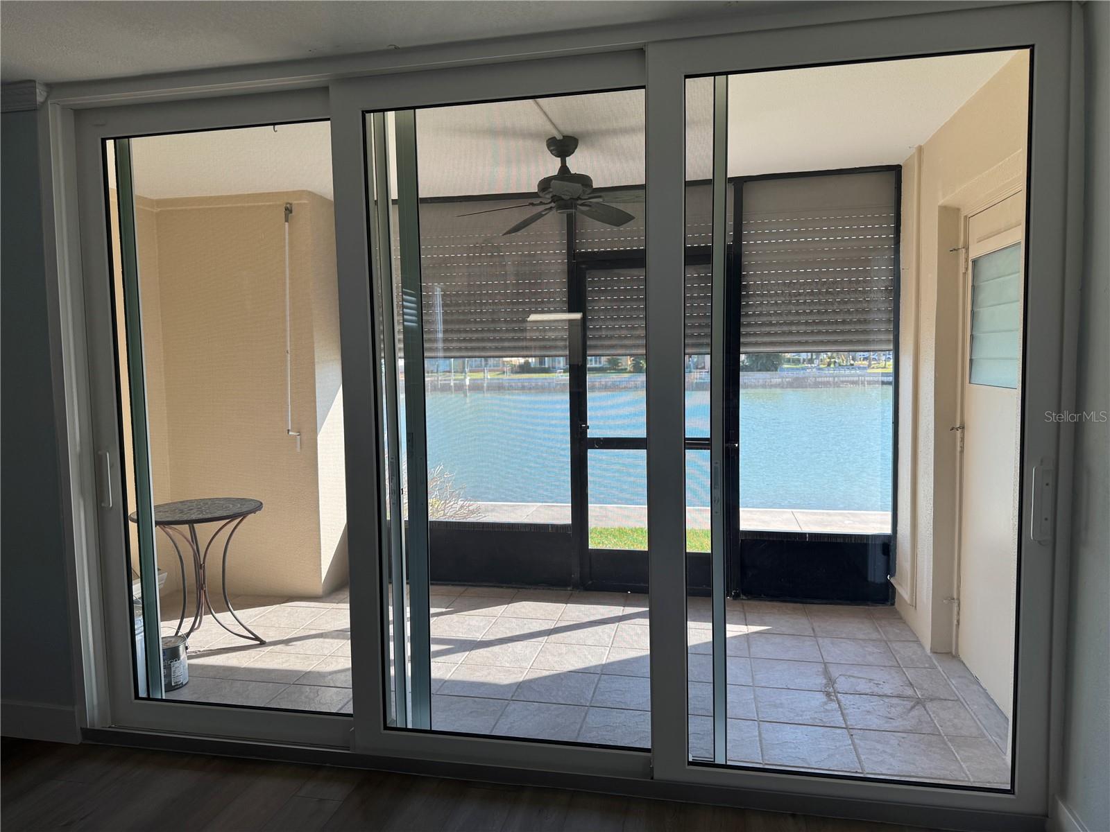 HURRICANE IMPACT SLIDING DOORS TO LANAI AND BEAUTIFUL VIEW