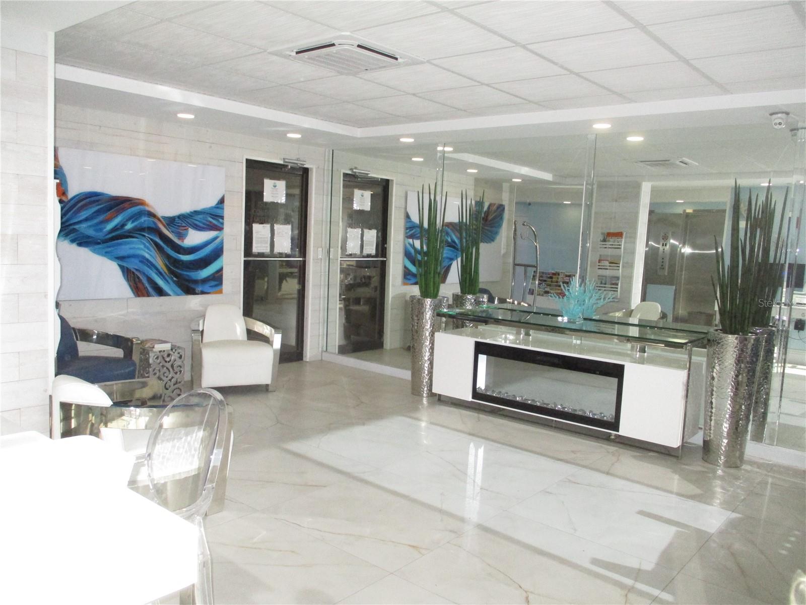 Redesigned updated lobby.