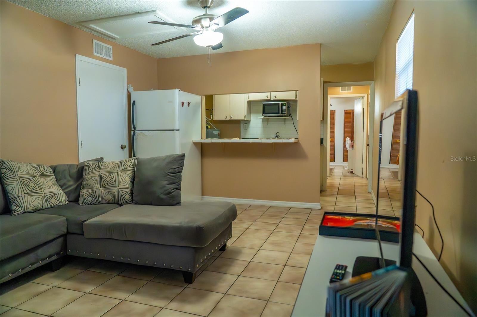 Common area in the in-law suite