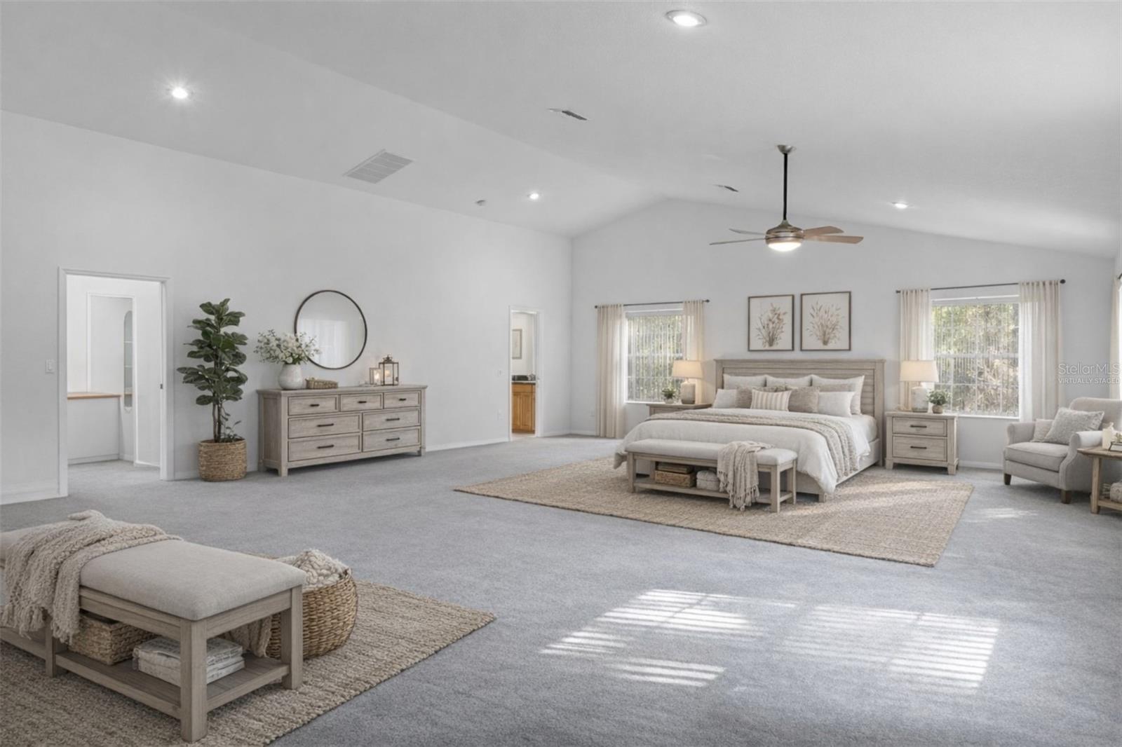 Virtually Staged - Primary Bedroom