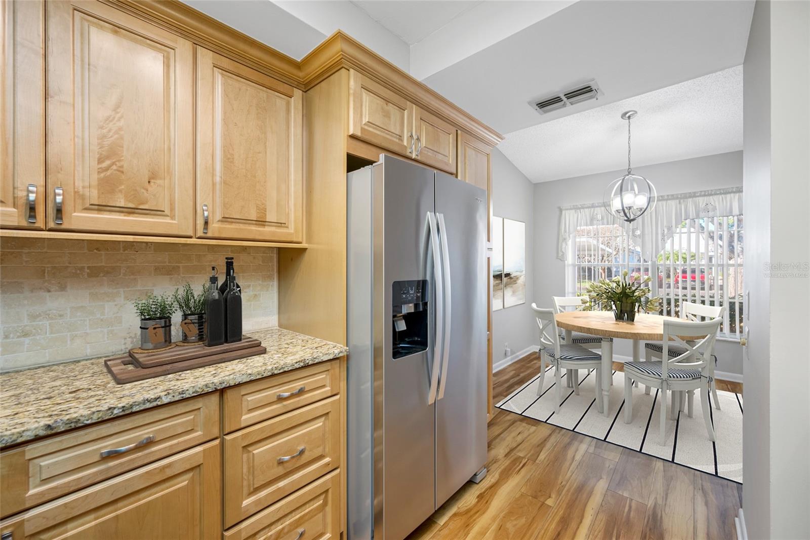 Virtually Staged Dinette
