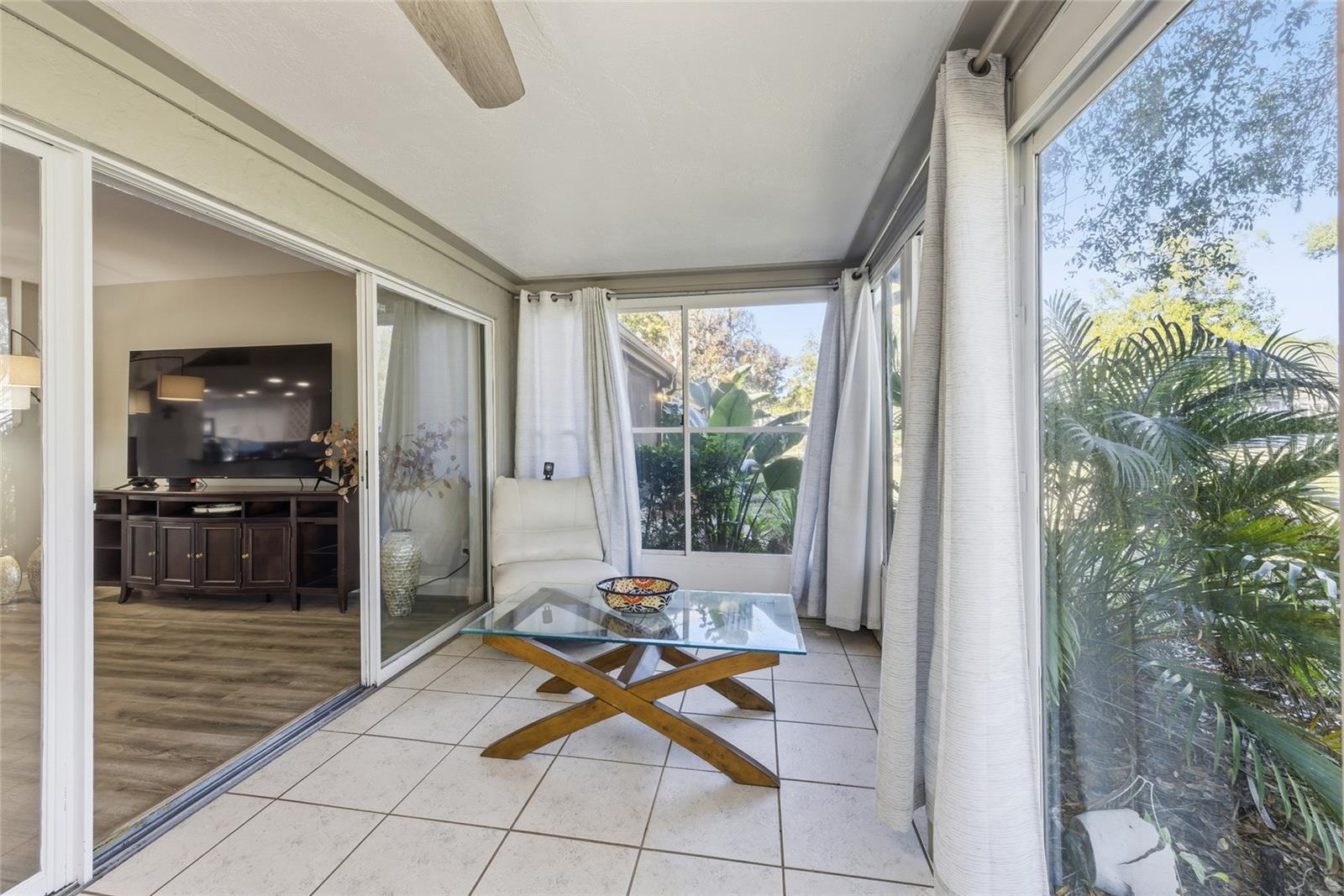 Enclosed Florida Room