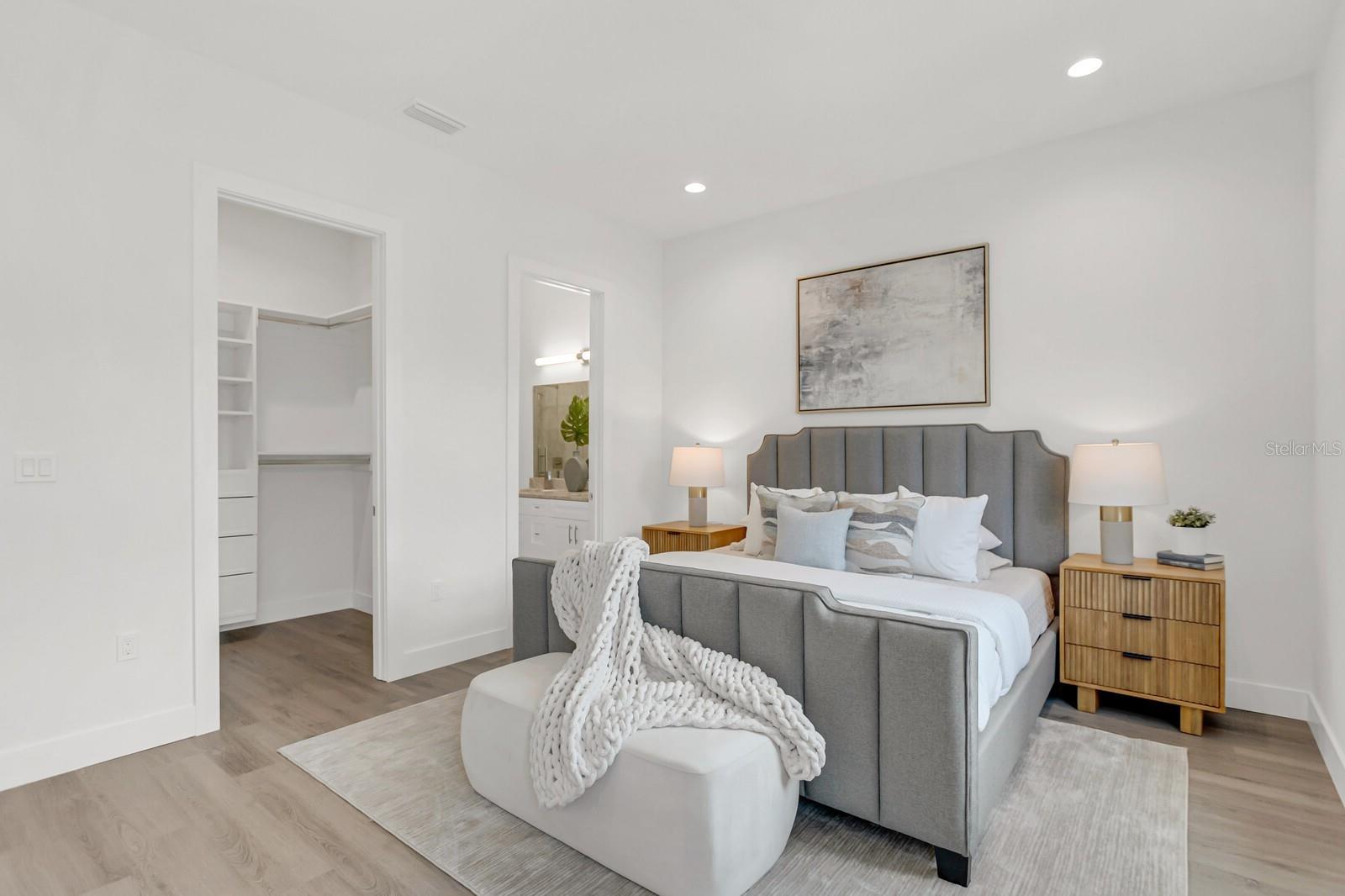 Photo from decorated model home, Unit 1