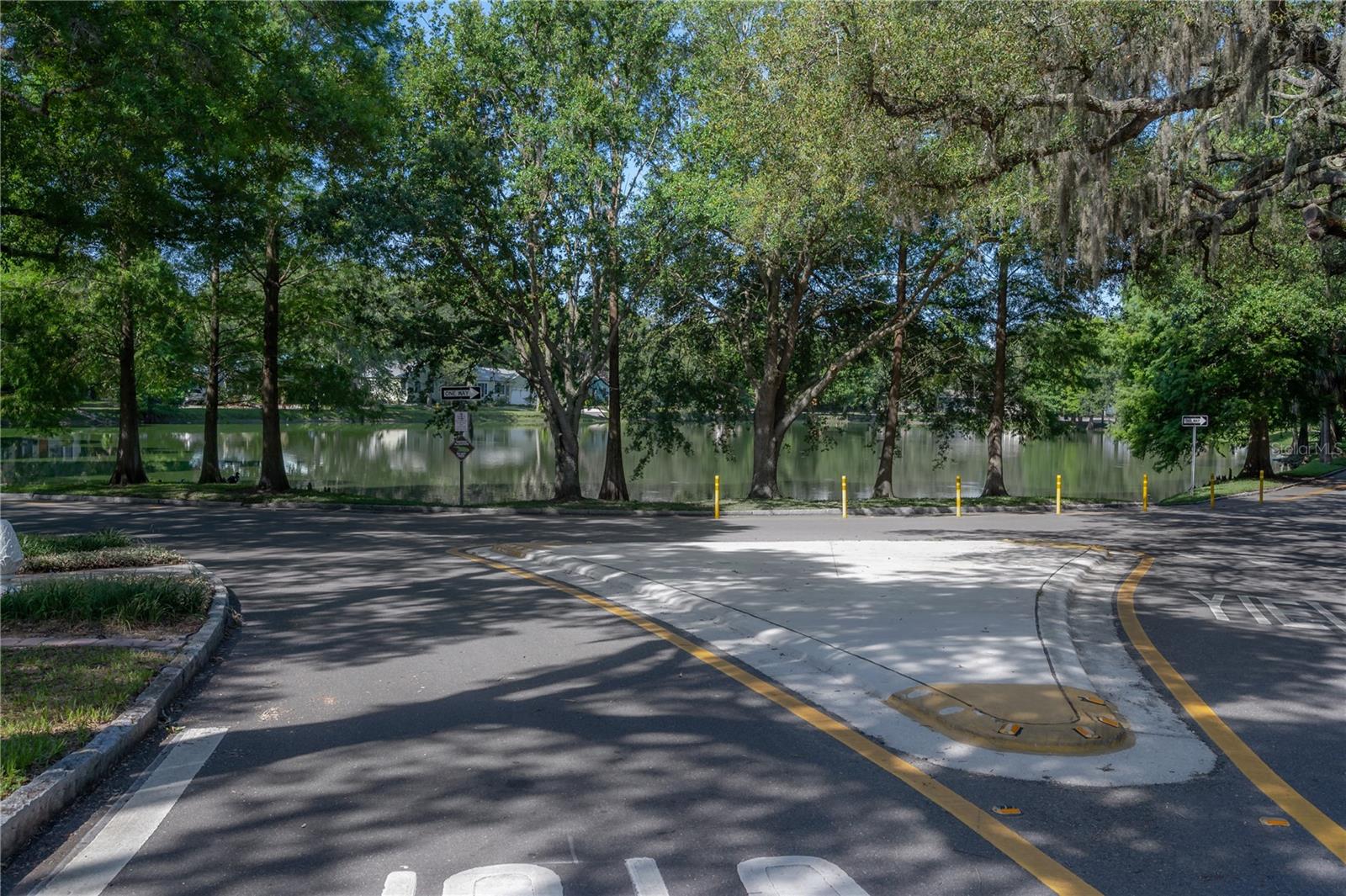 Hampton Terrace Neighborhood, Lake Roberta in Seminole Heights