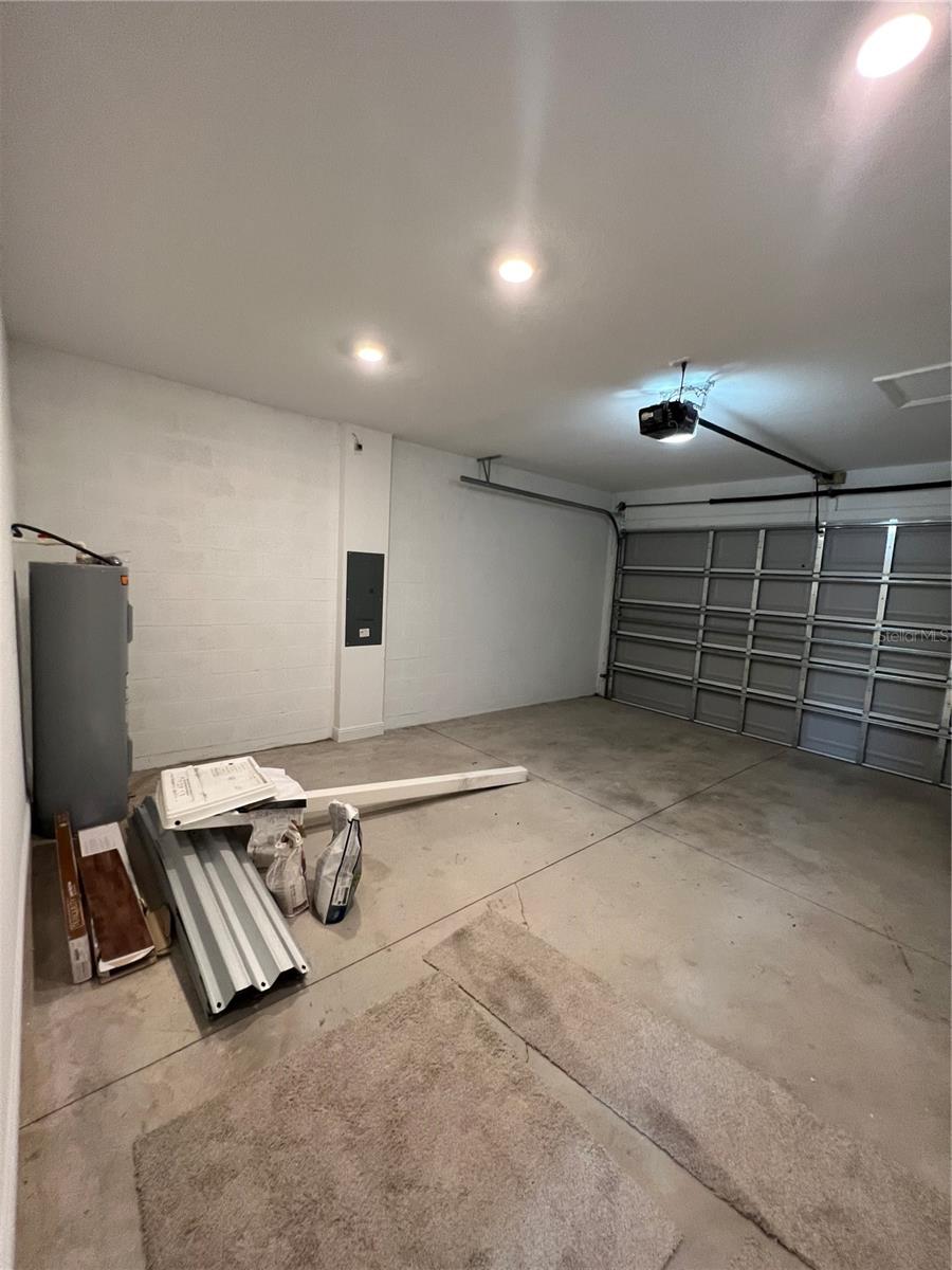 Two car garage