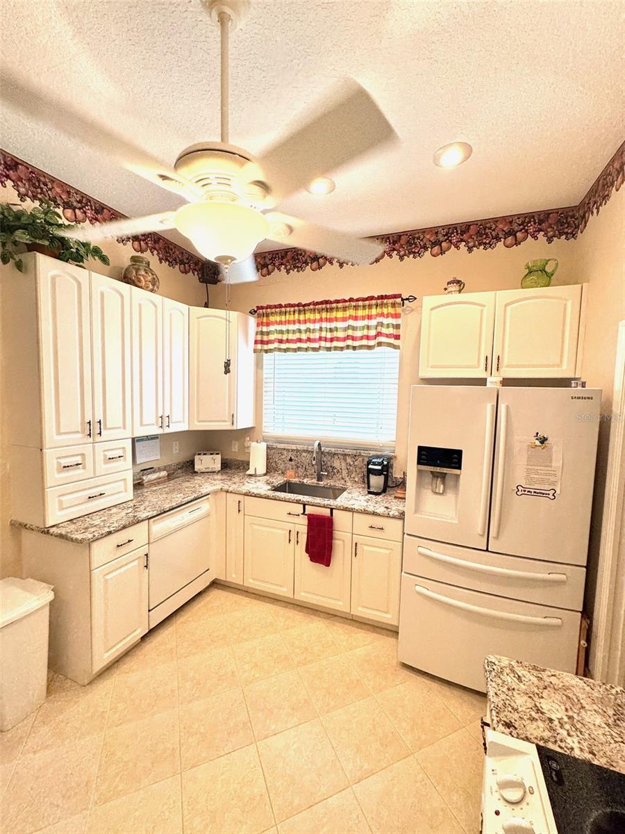 Open updated kitchen