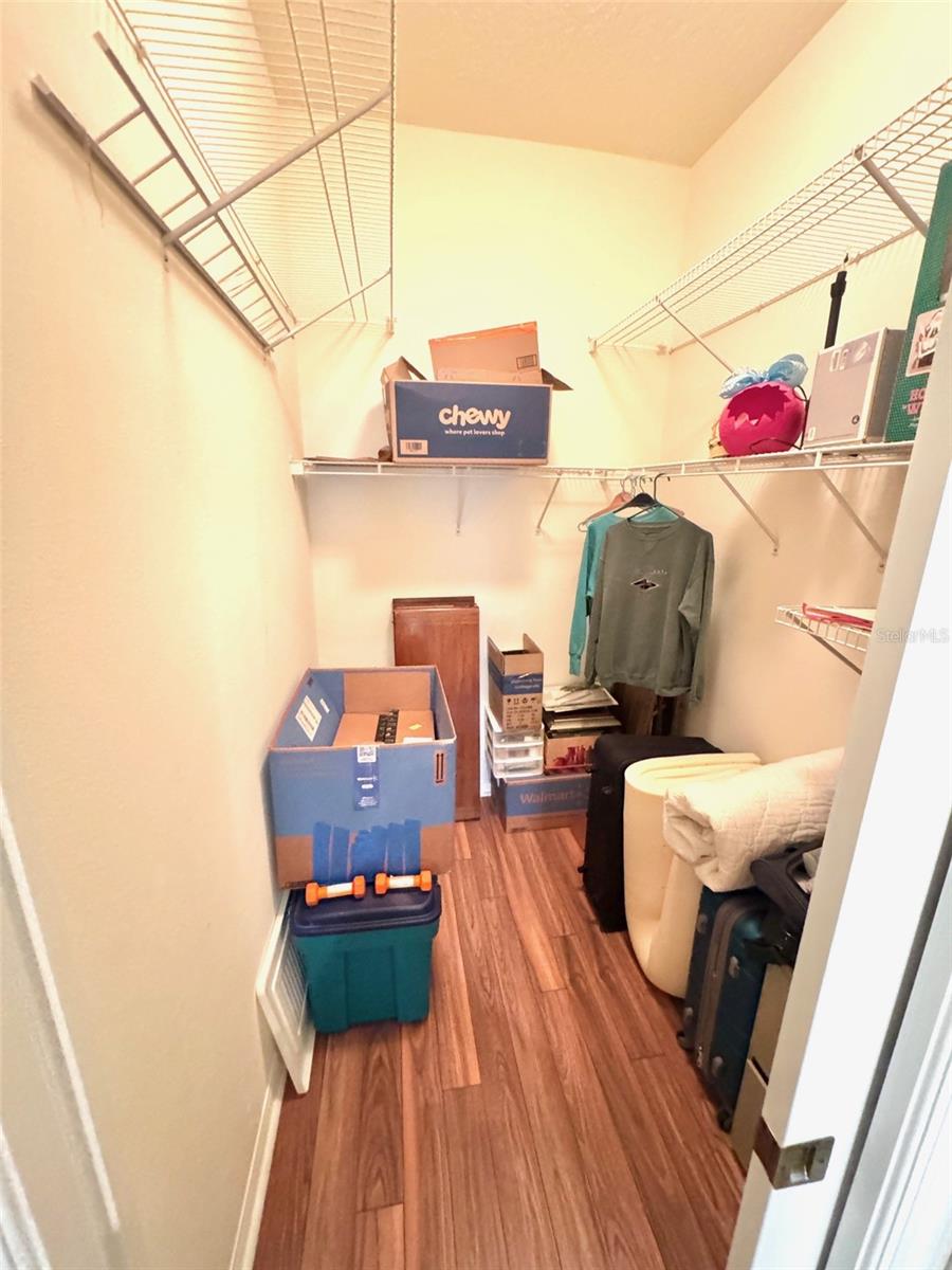 Second huge walk-in closet