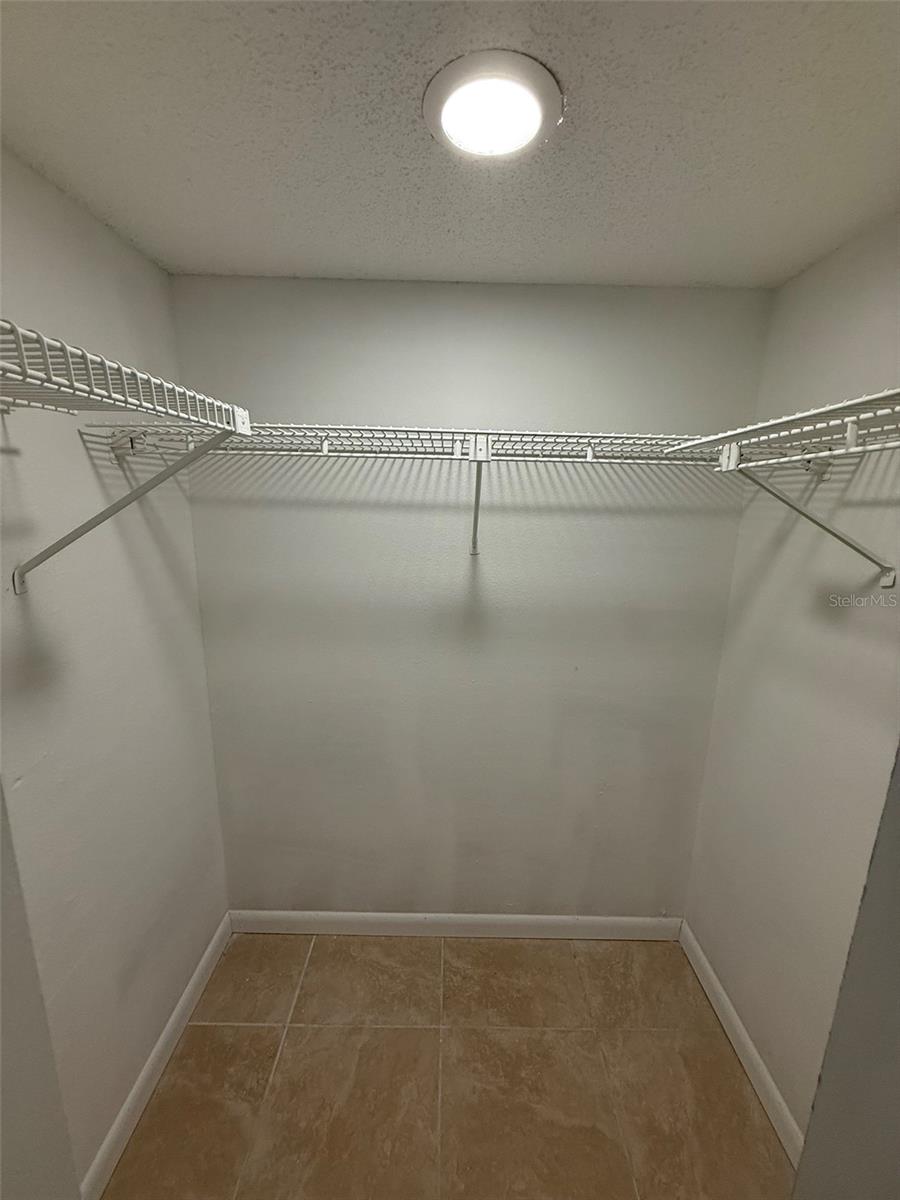 Master Suite Walk in closet
