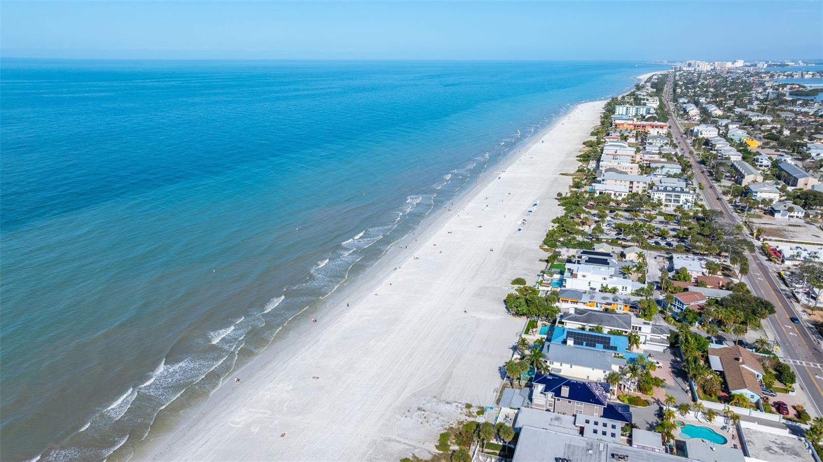 3 blocks to the sugar white sands of Indian Rocks Beach - a golf cart friendly beach community so easy walk, bike or take the golf cart over - this is what awaits you