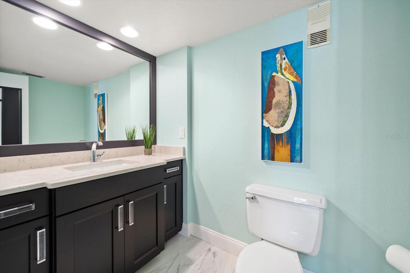 Guest Half Bathroom - 3rd