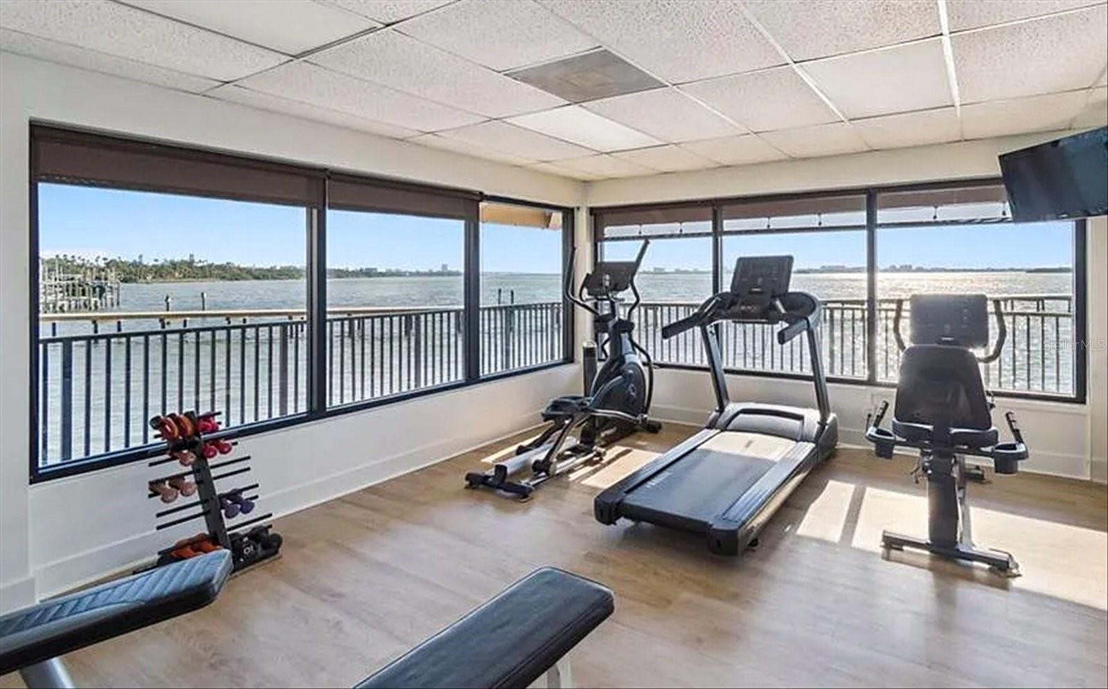 Great View to Exercise