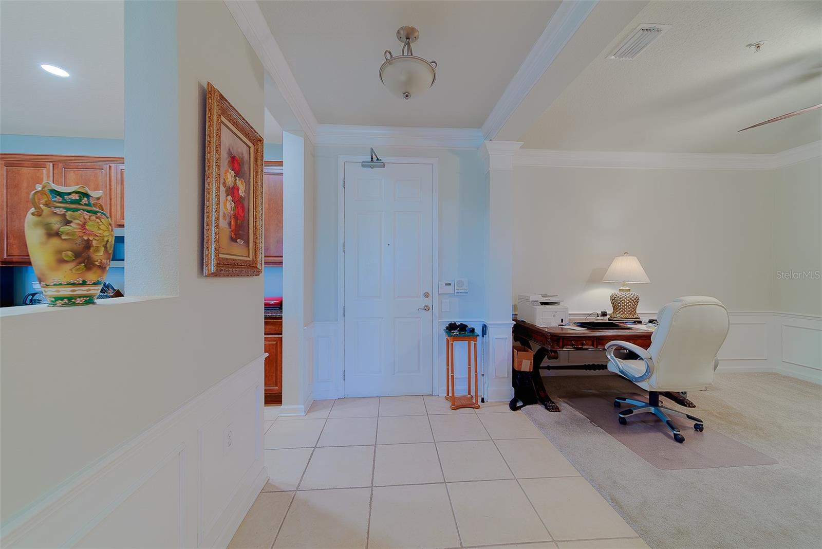 Inside Foyer Area Dining Room on the Right