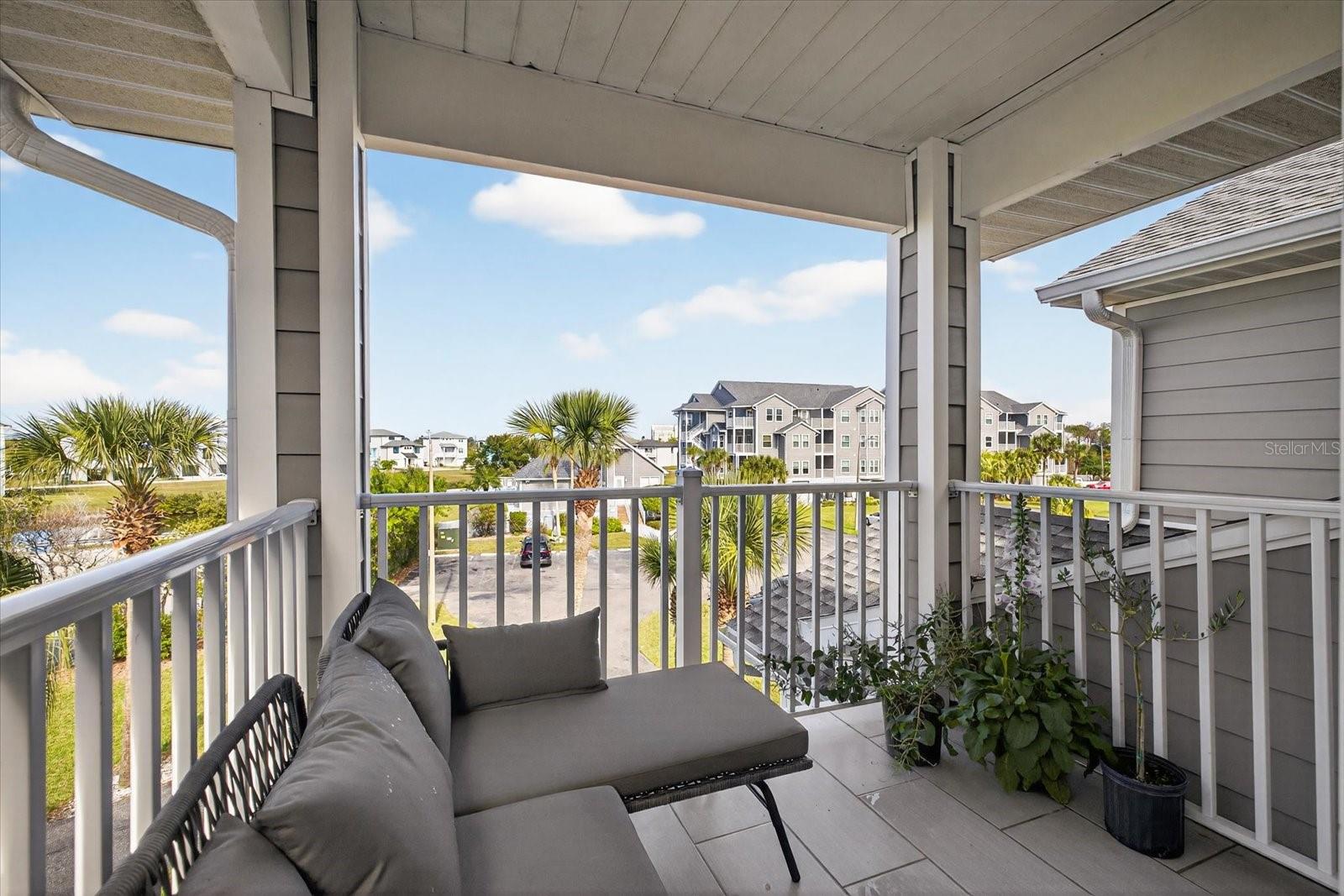 Balcony #1 off bedroom