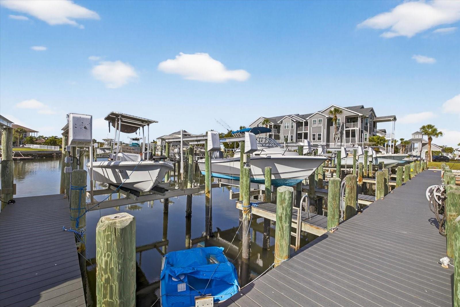 Boat slip included for 12 months with full price offer