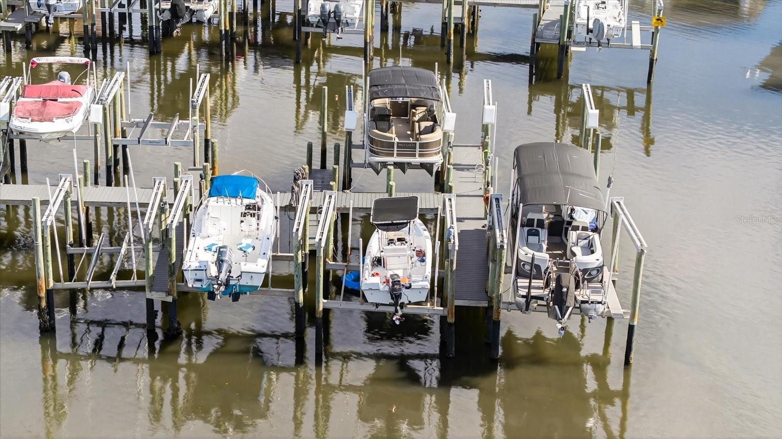 12 month Boat lift rental included with full price offer.