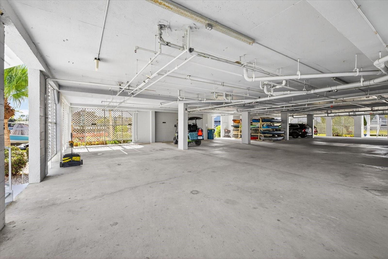 Assigned parking spot