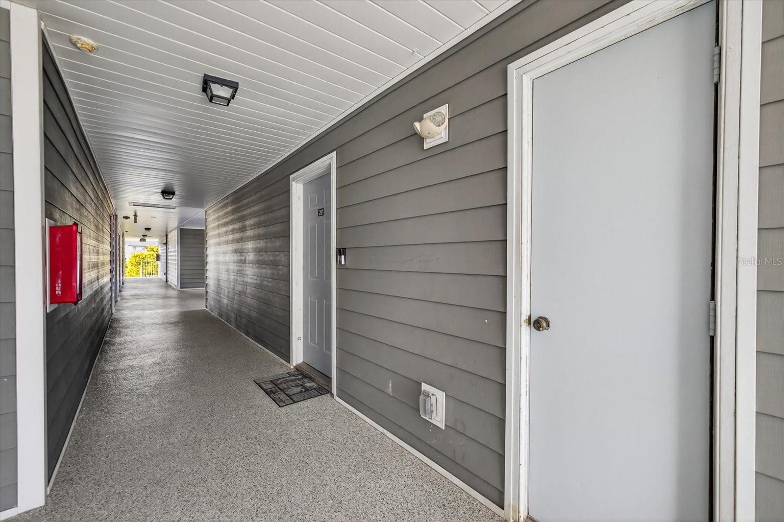 Storage door and front door