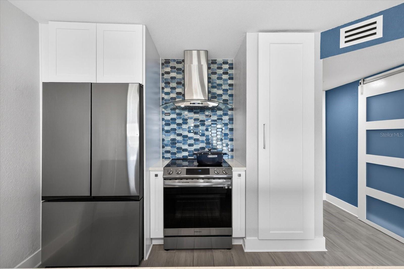 Updated modern kitchen