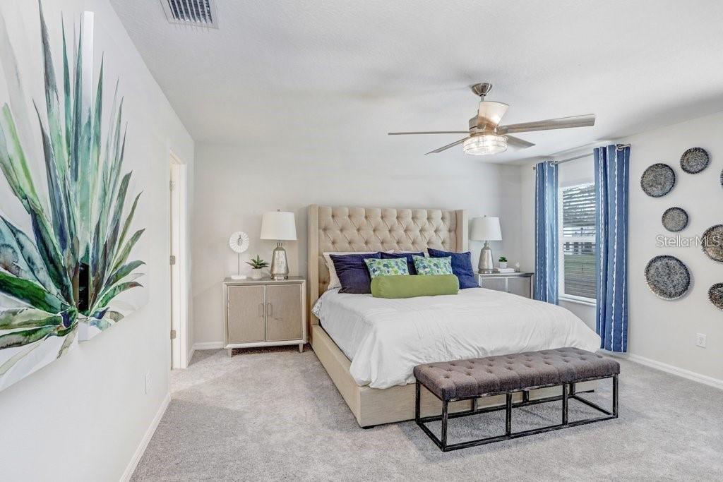 Huge Primary Bedroom! (photo of model home)