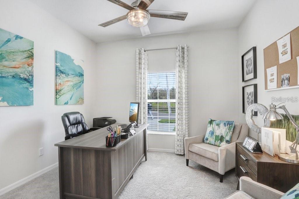 Bedroom 4/Den/Office/Flex Room (photo of model home)