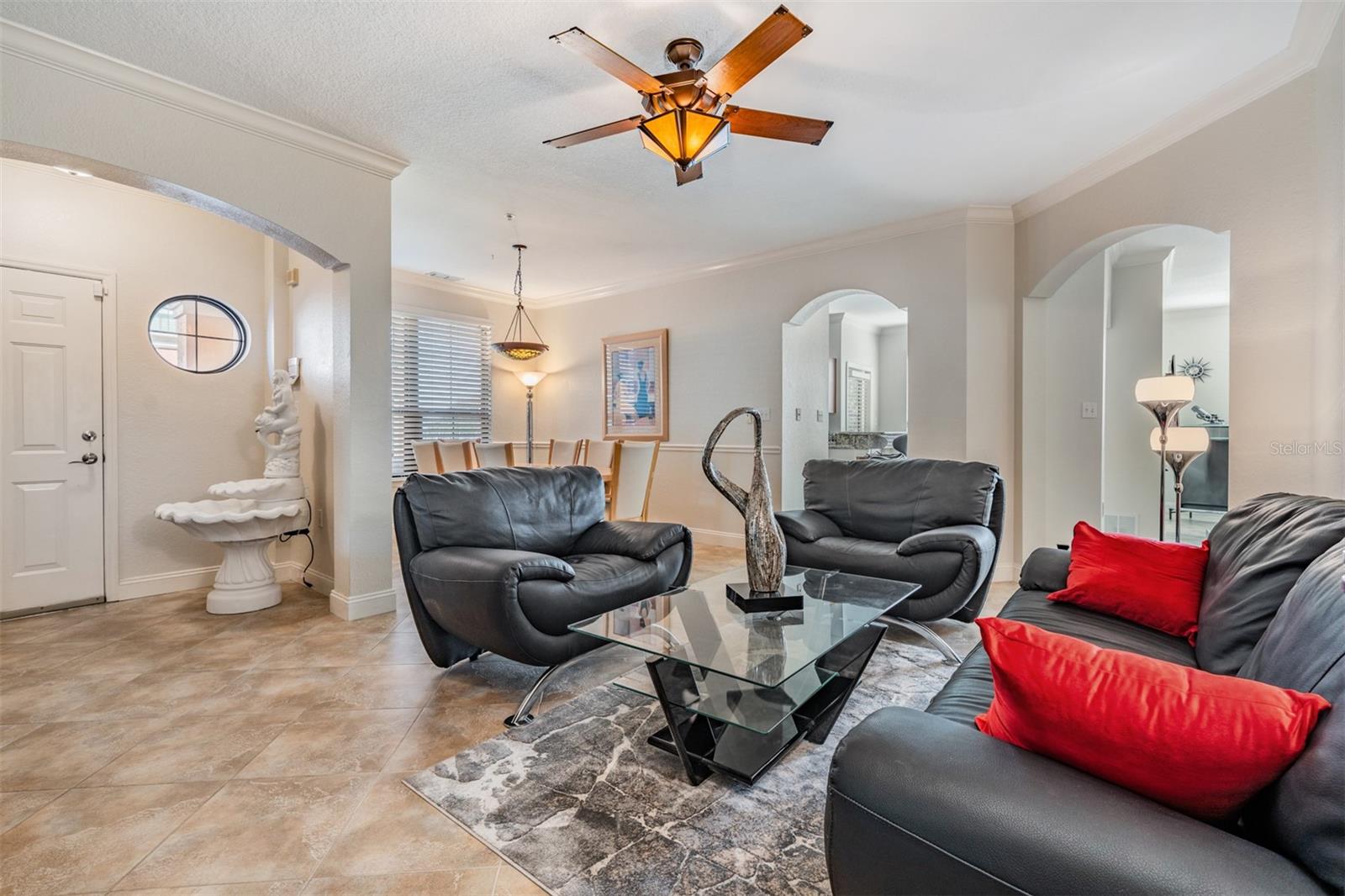 Front entry into Living room