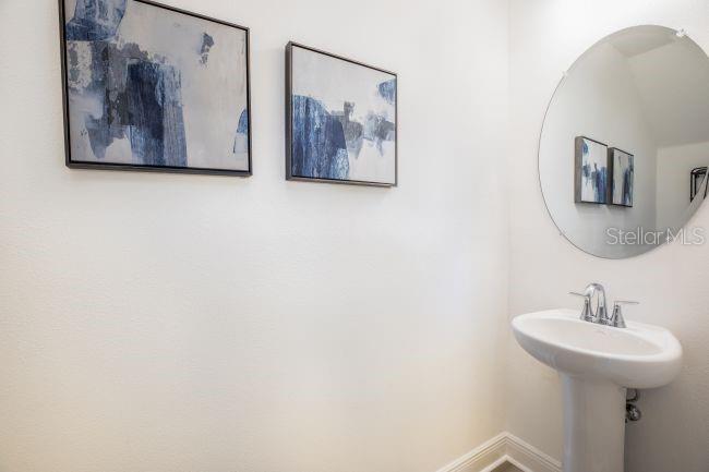 Model home - actual features may vary.