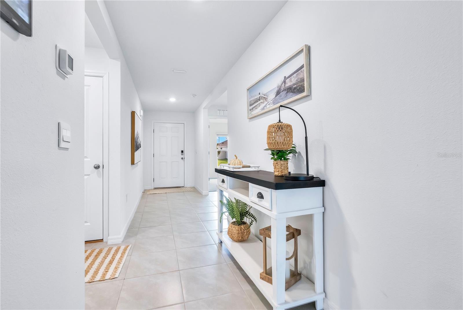 Hallway looking towards front door