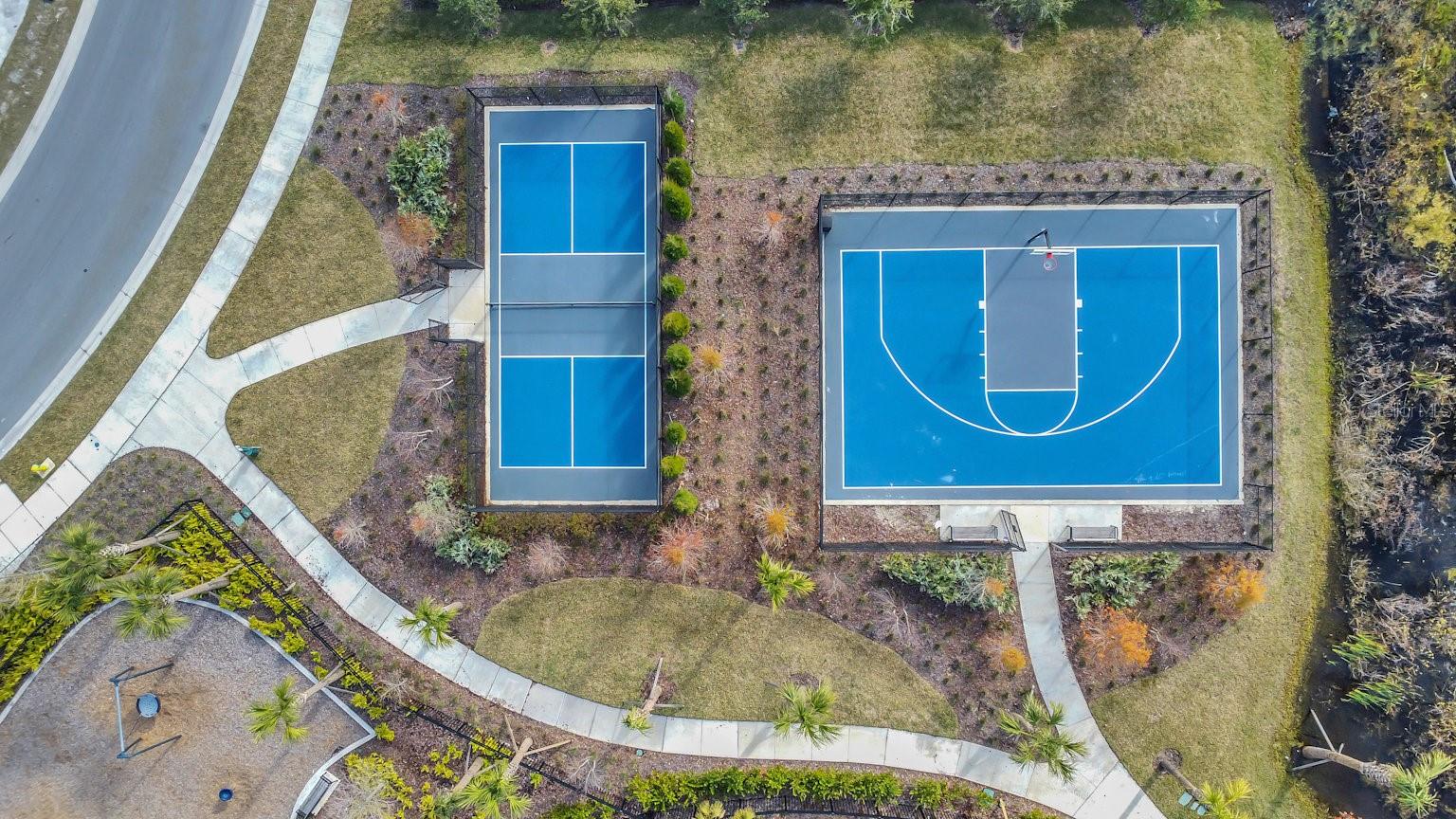 Tennis/Pickleball Court