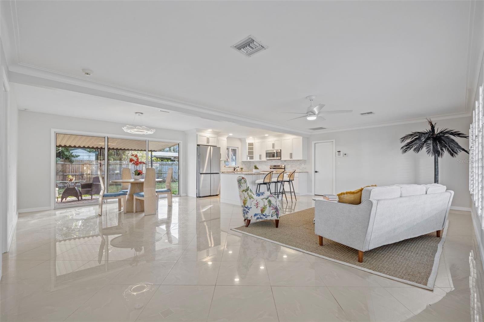 View of Living room from door