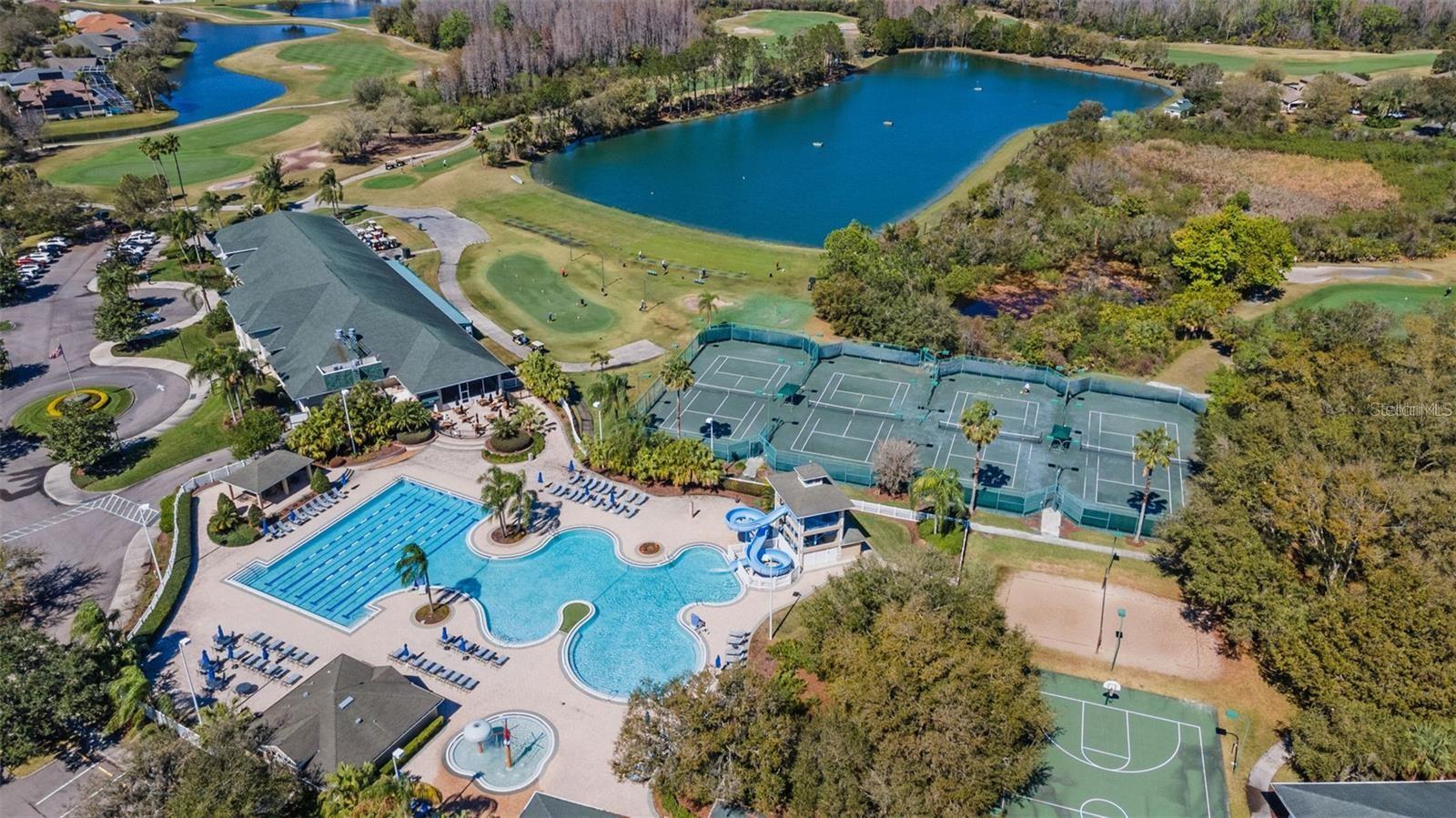 Amenities aerial