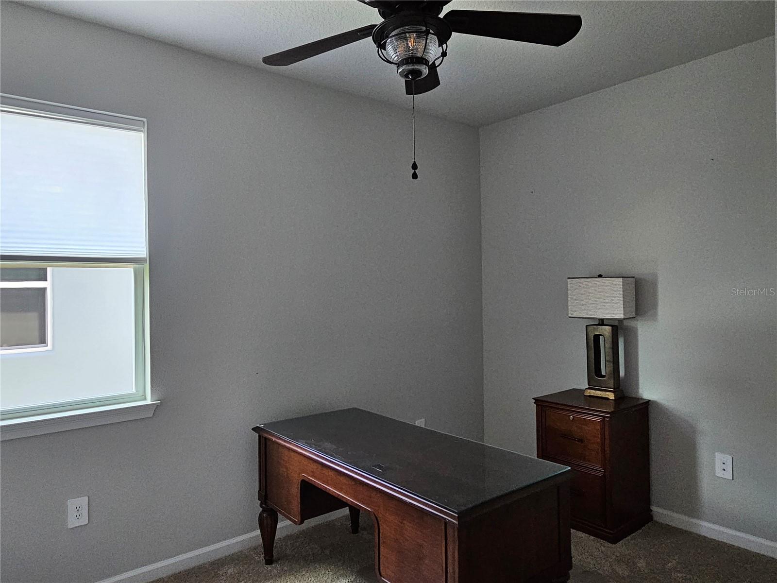 3rd Bedroom W/New fan