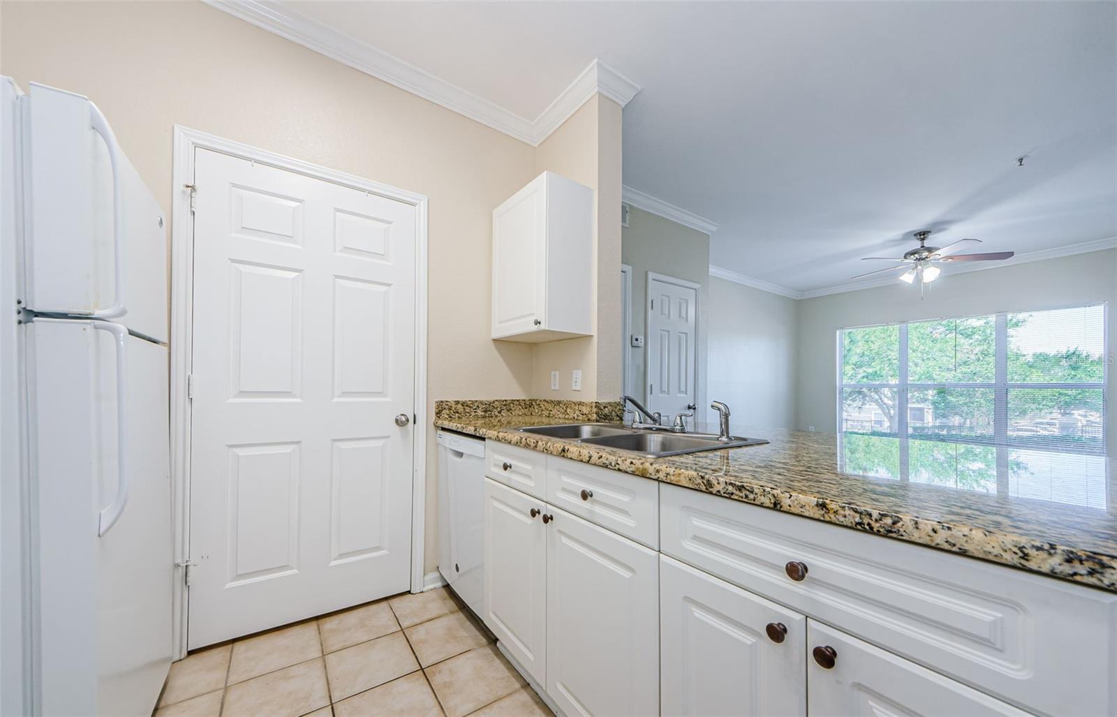Kitchen with granite tops!