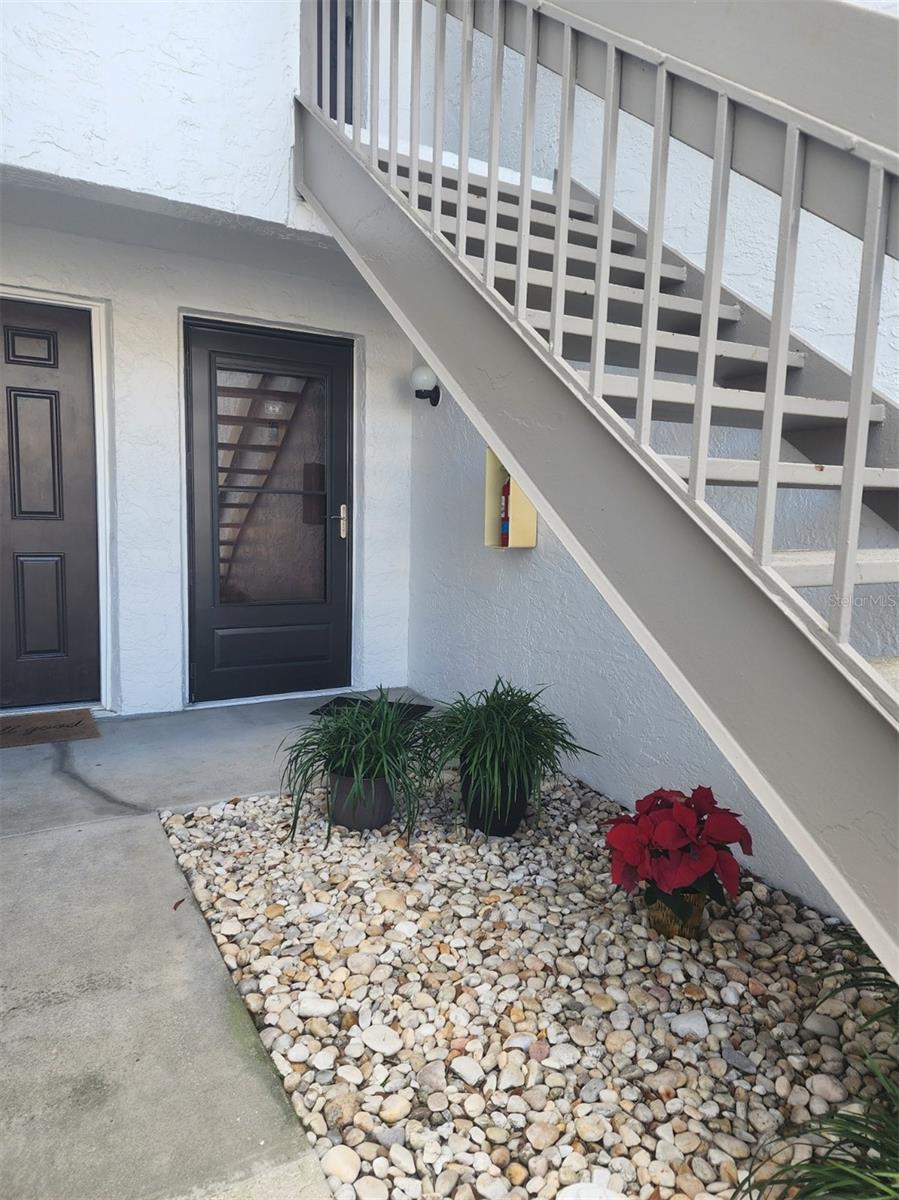 Front Entrance to unit