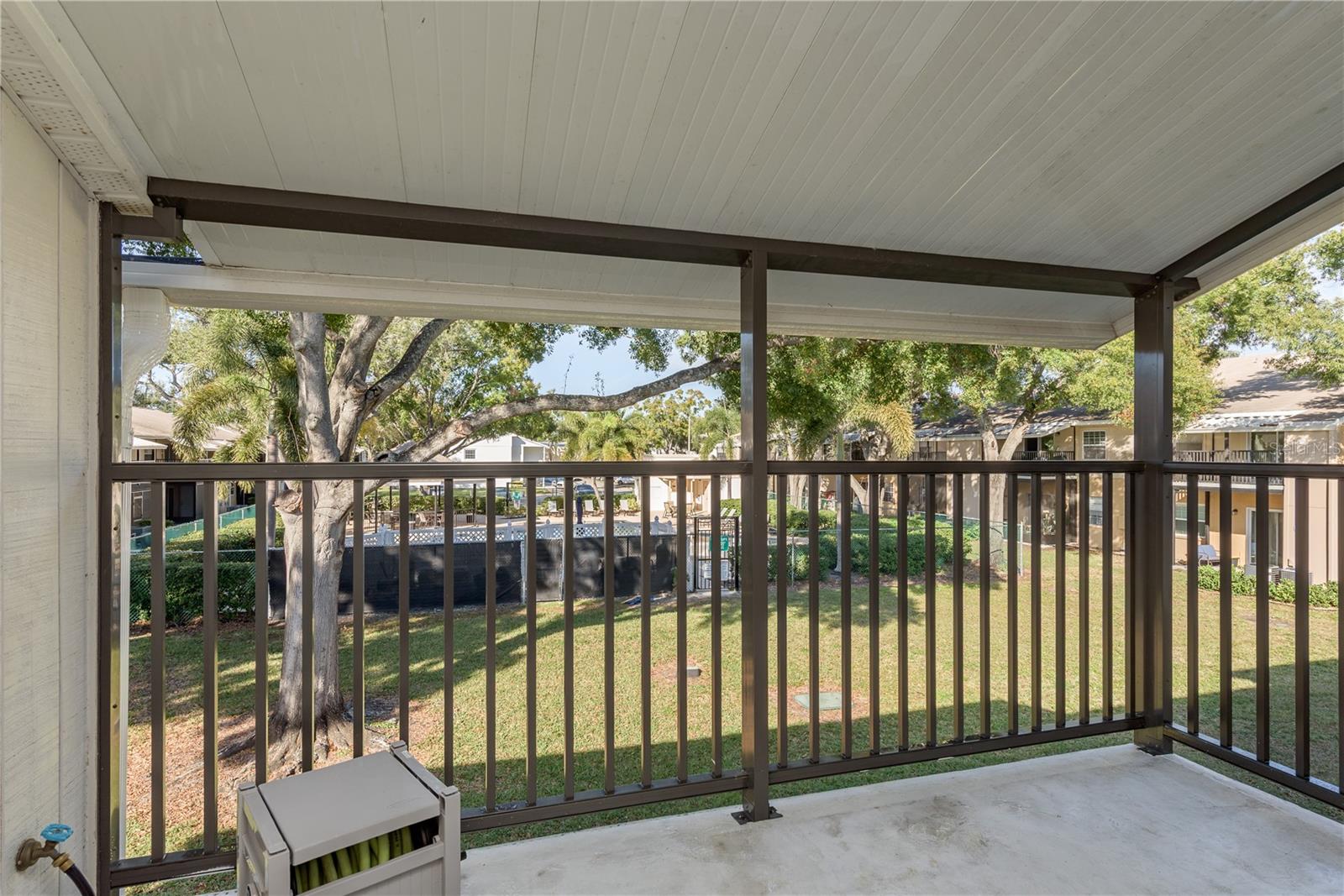 Deck overlooking Pool/Spa