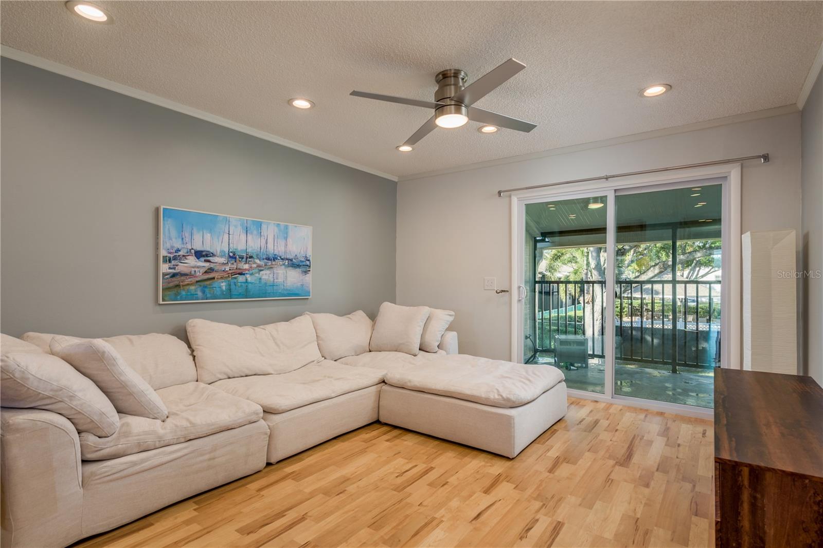 Living Room & Sliders to deck