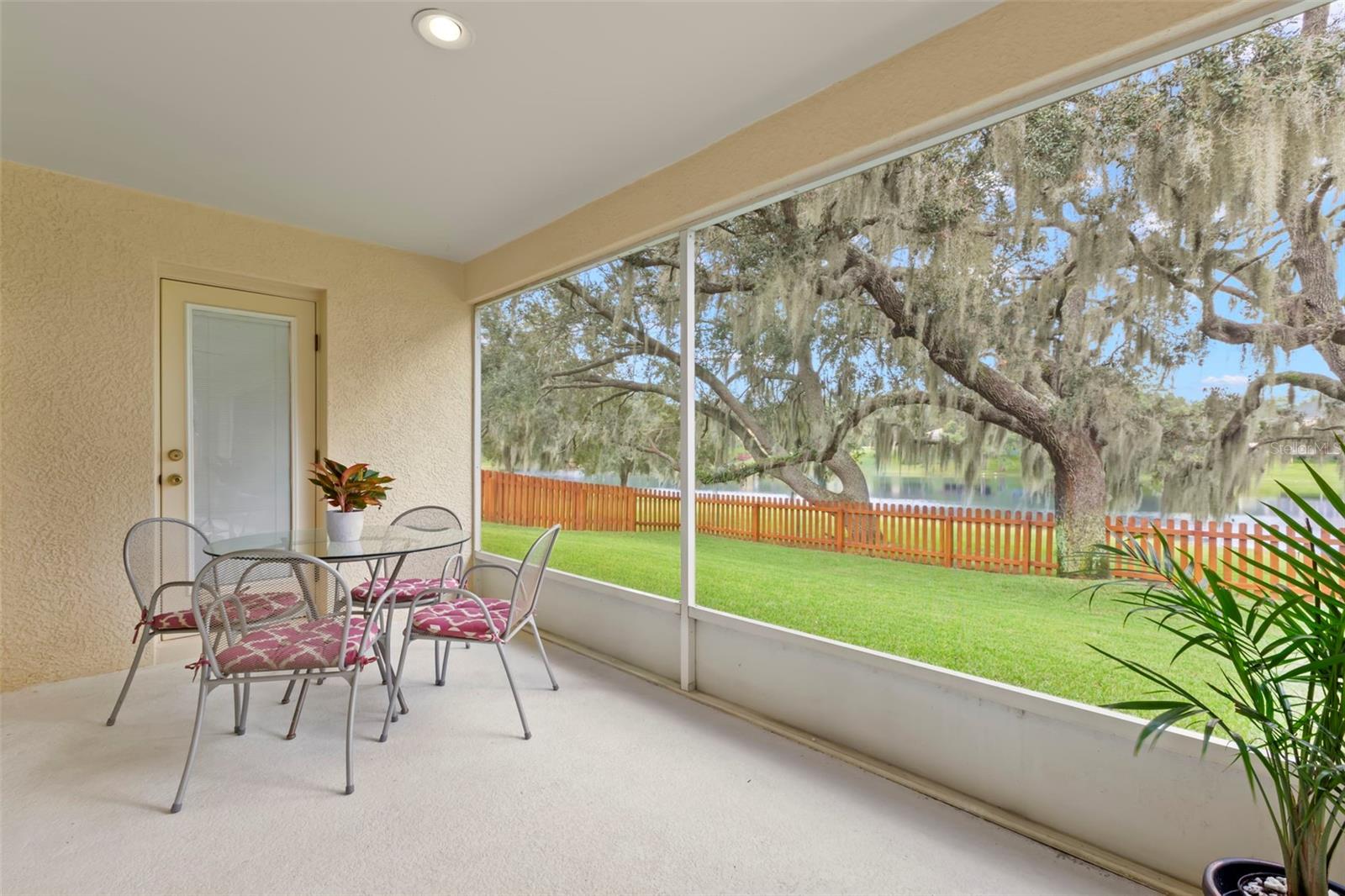 Screened and Covered Porch