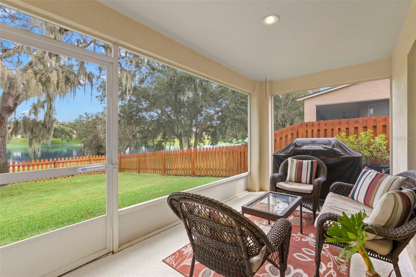 Screened and Covered Porch