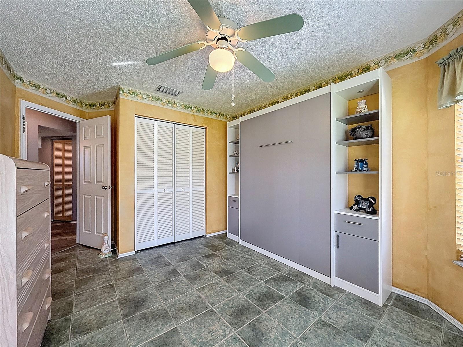 Murphy Bed in Bedroom 1