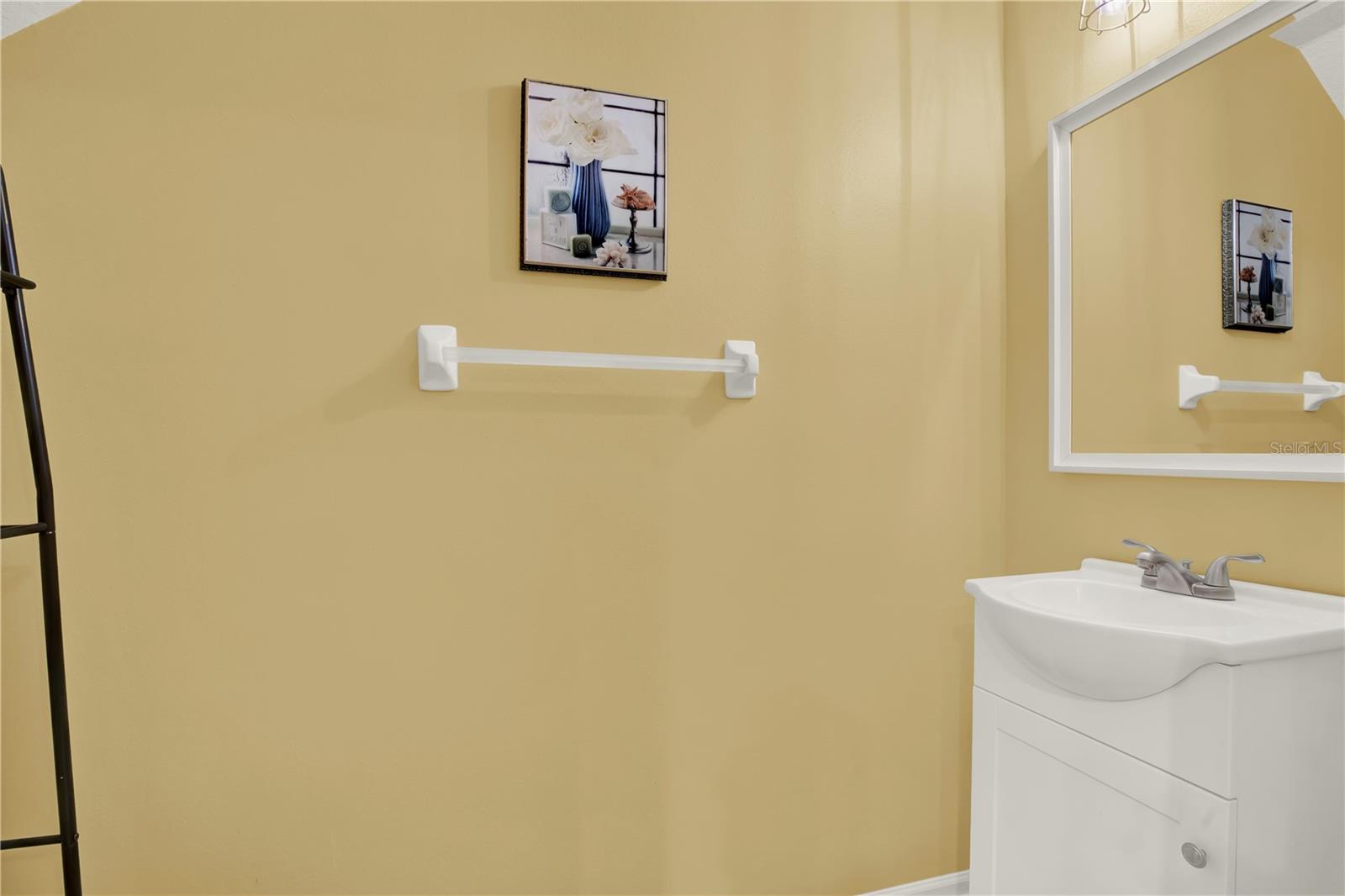 Half bath downstairs.