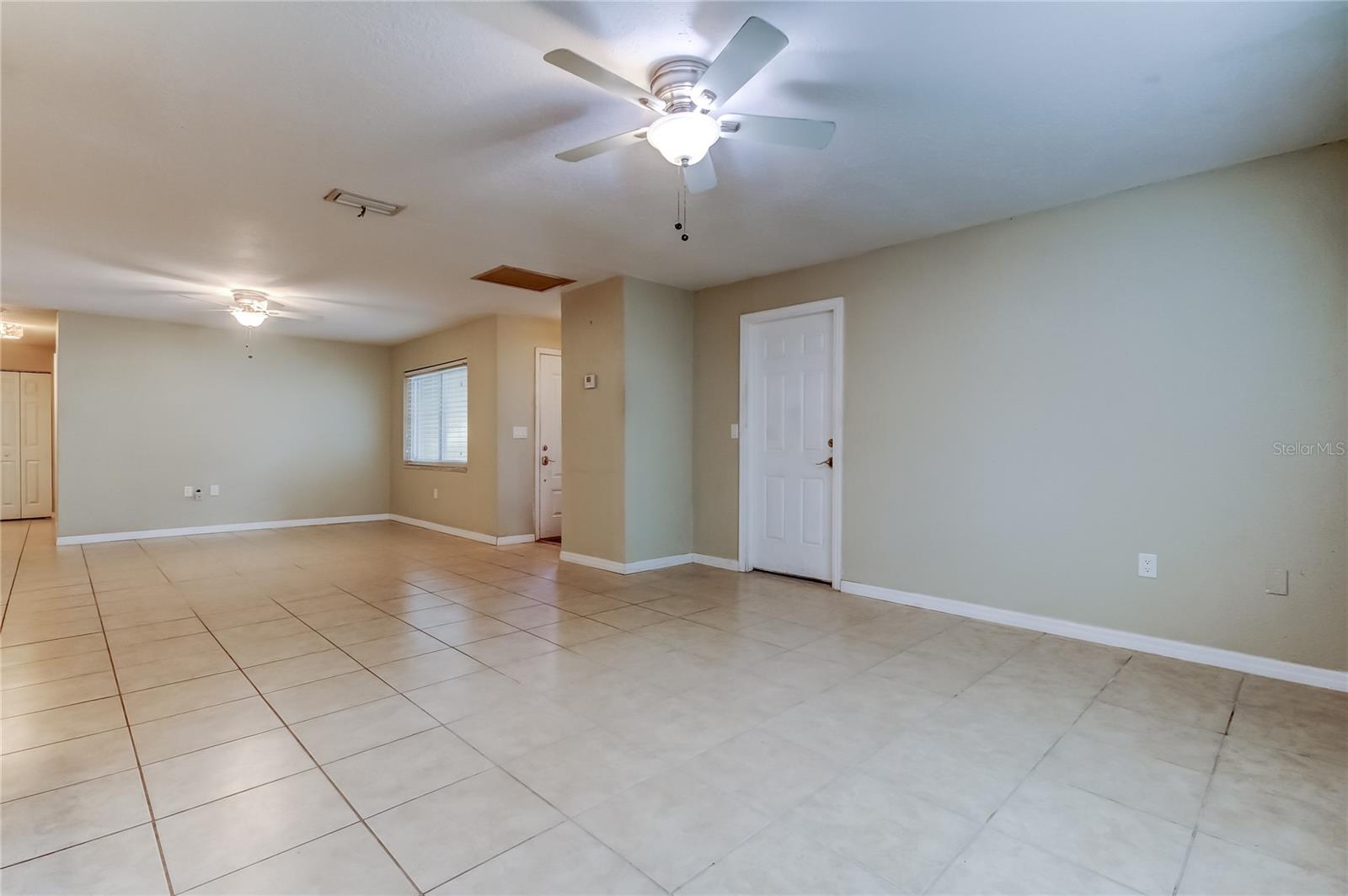 Family room looking towards living room.