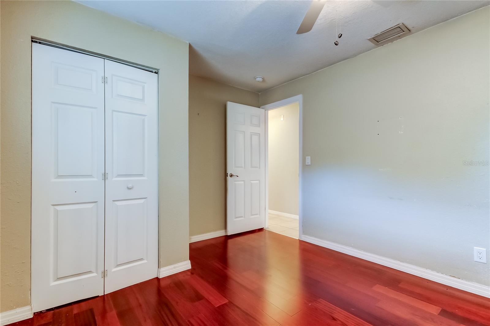 3rd bedroom with closet.