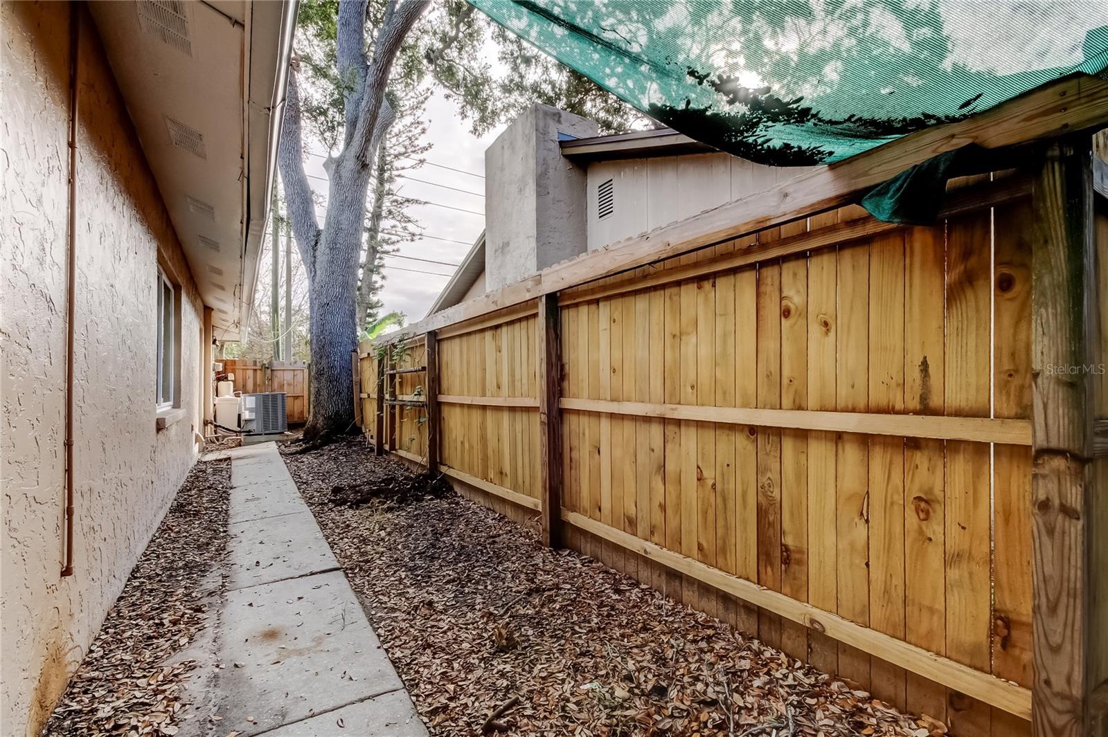 South side of building.