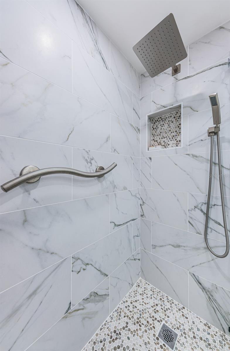 Guest bathroom shower