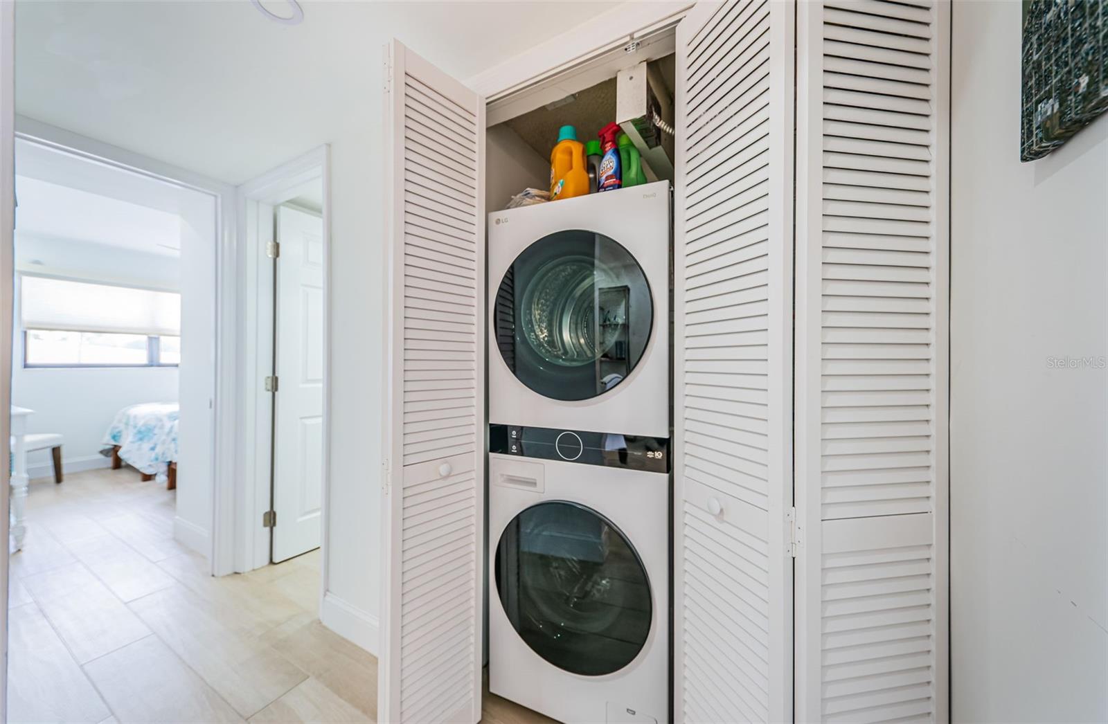 Interior laundry - new washer & dryer