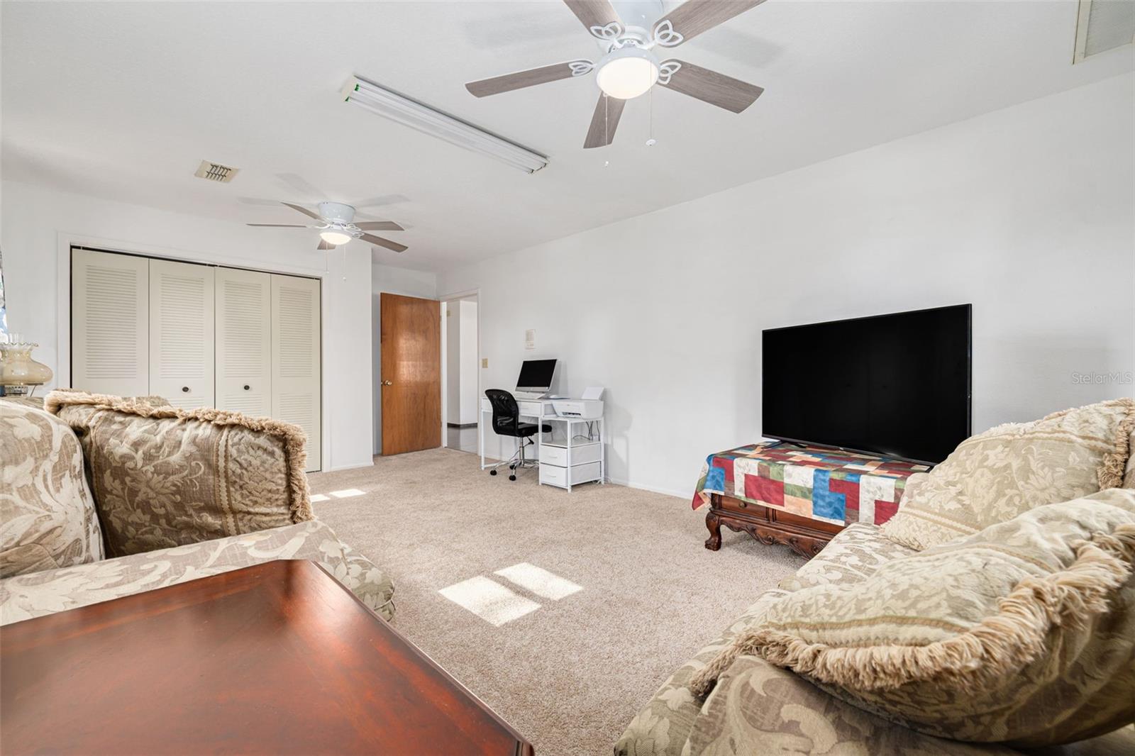 1 of 2 upstairs bedrooms