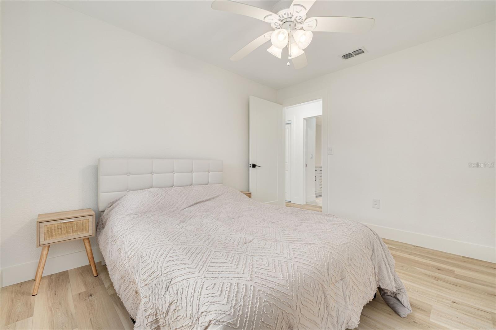 1 of 3 downstairs bedrooms